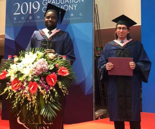Nigerian man emerges most outstanding student in Chinese university