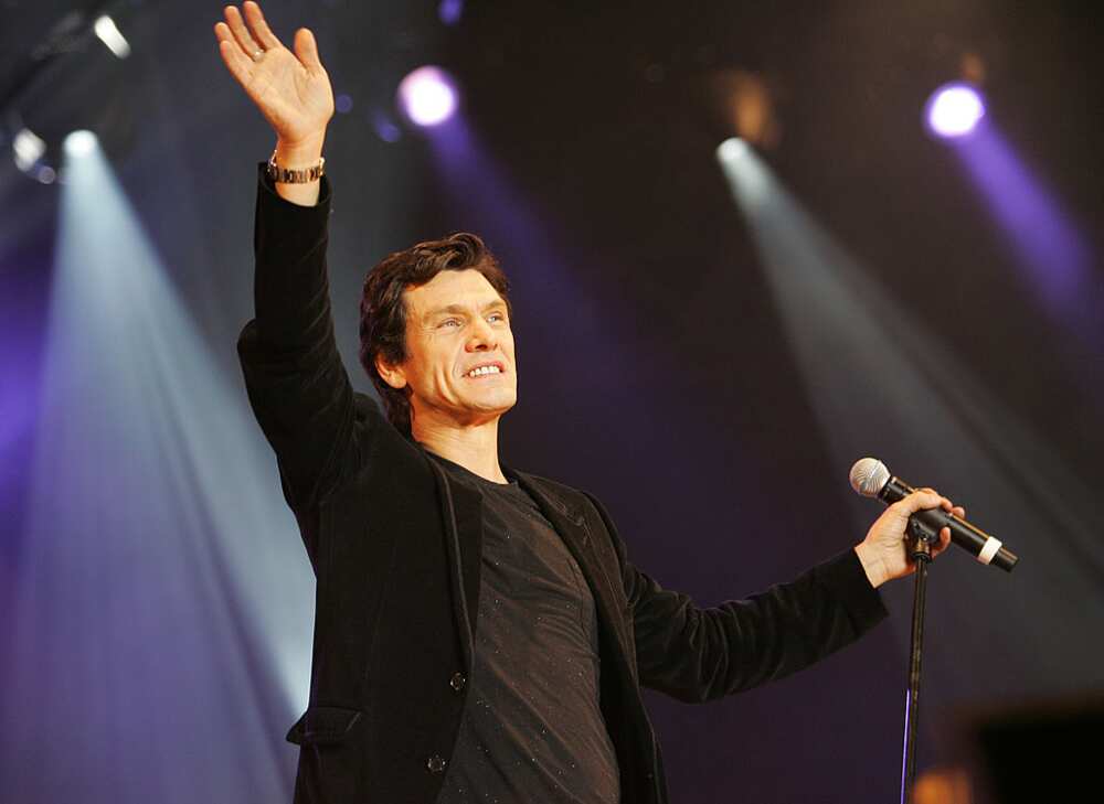 Le chanteur français Marc Lavoine.