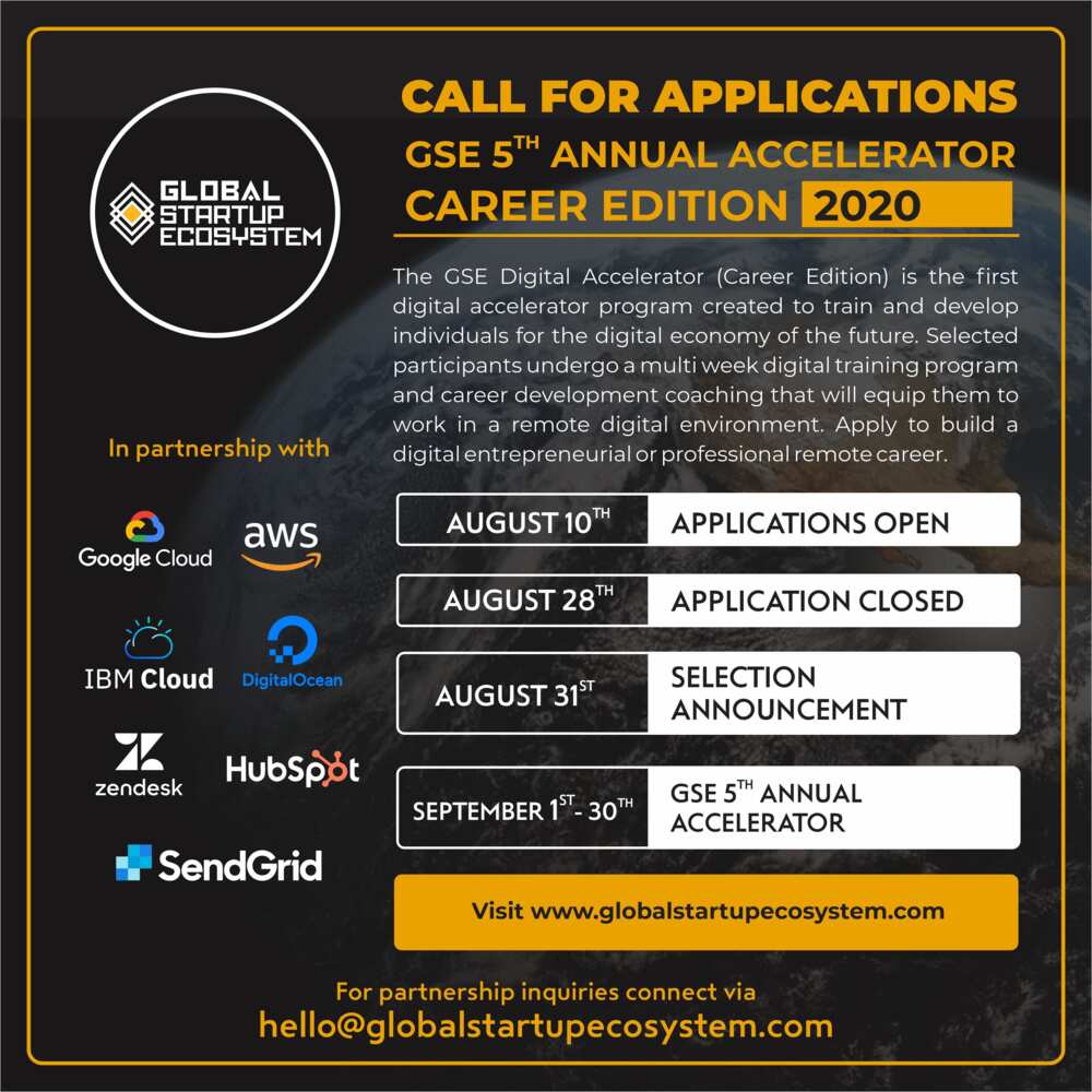 Free 4 weeks Global Startup Ecosystem 5th Annual Digital Career Accelerator Free 4 weeks Global Startup Ecosystem 5th Annual Digital Career Accelerator
