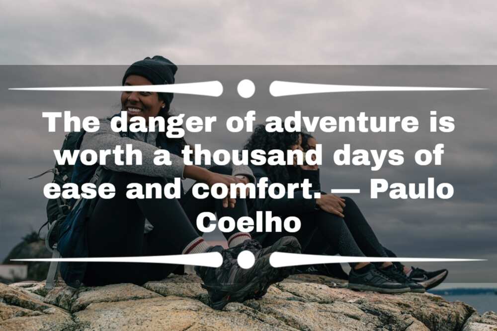 Sayings about adventure