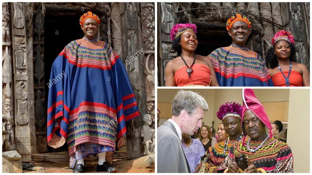 A collage showing the King and some of his wives. Photos sources: CNN/Alamy