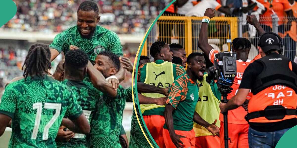 AFCON Final: Tinubu celebrates as Nigeria takes lead against host Cote d'Ivoire