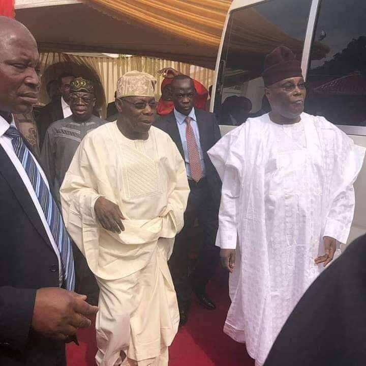 Obasanjo, Jonathan campaign for Atiku in Adamawa