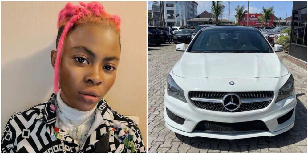 Rapper Candy Bleakz buys Benz