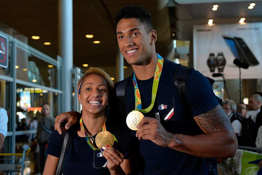 Tony Yoka et Estelle Mossely Tony Yoka et Estelle Mossely