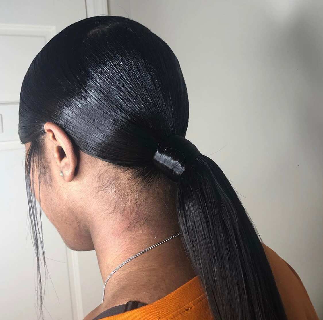 Sleek Ponytail on Short Hair. – Natural Sisters – South African Hair Blog