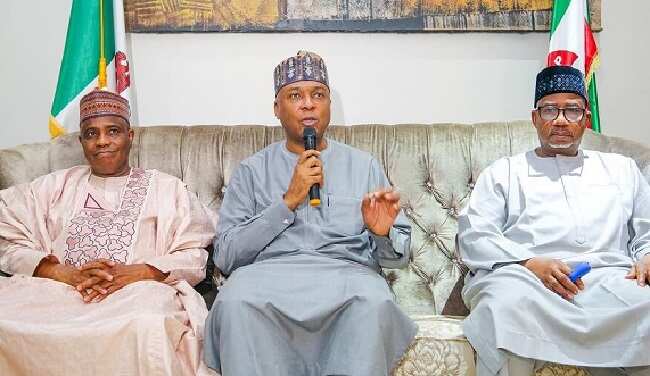 Bukola Saraki, PDP, Atiku Abubakar, Governor Nyesom Wike