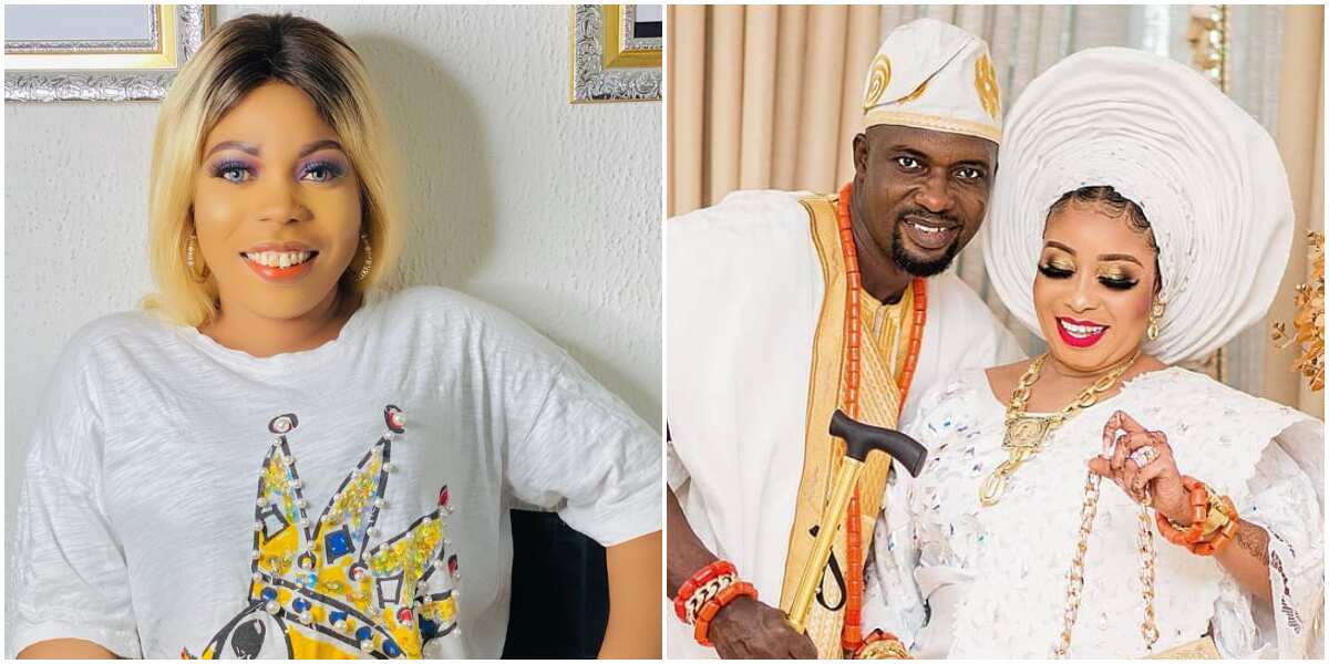 Family drama: New Mum Lizzy Anjorin drags hubby's ex-wife for filth after she claimed he abandoned her, kids