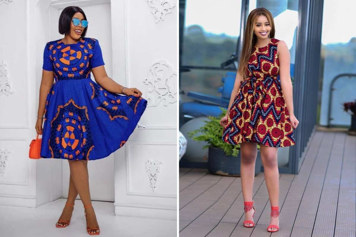 African Clothing|Women's African Clothing|Ankara Short Gown|Prom Gown| –  Splendor Of Africa