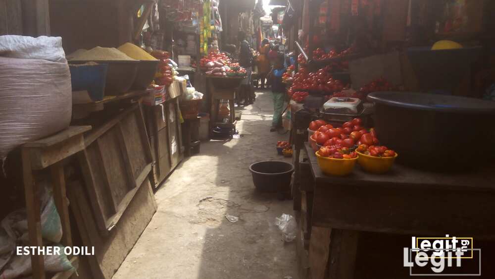 The second year introduced the increment in the cost price of all goods in the market. Photo credit: Esther Odili