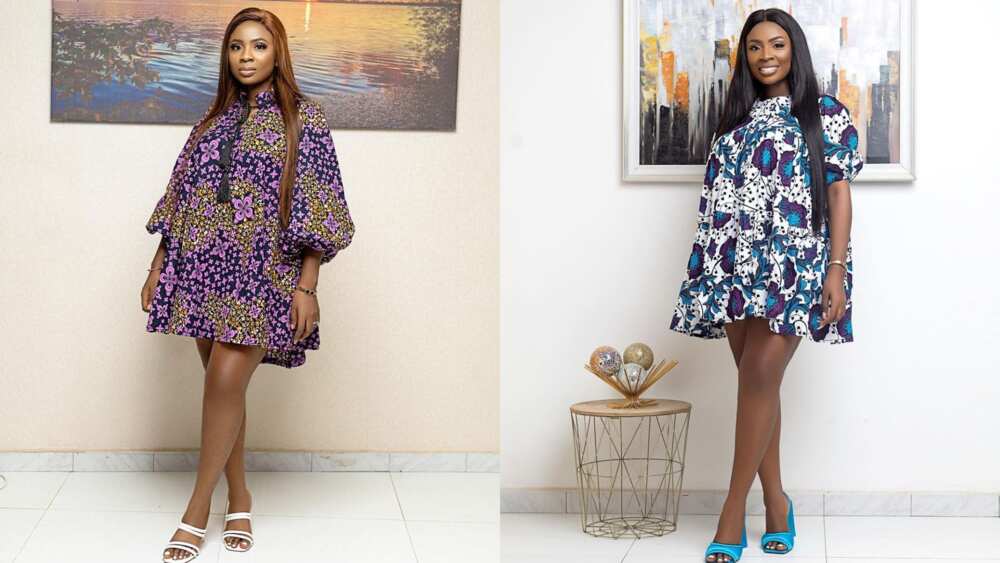 Ankara shirt dress styles Ankara shirt dress styles