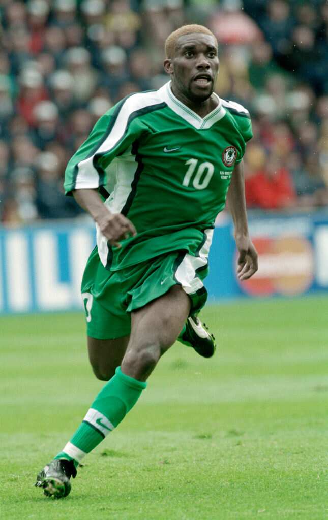 Super Eagles legend Okocha reveals what his coach said after scoring that goal against Khan exactly 28 years ago