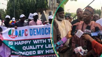 "He's doing well": APC youths pass vote of confidence on Ganduje