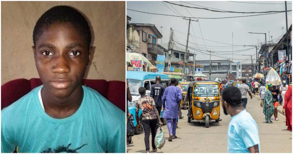 Jubril, 18 Adesanya street Mafoluku Oshodi, 16-year-old boy, ran away from home, landlord