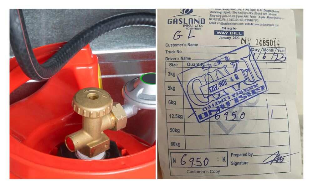 See the new price of cooking gas as Nigerians share receipt on social media thumbnail