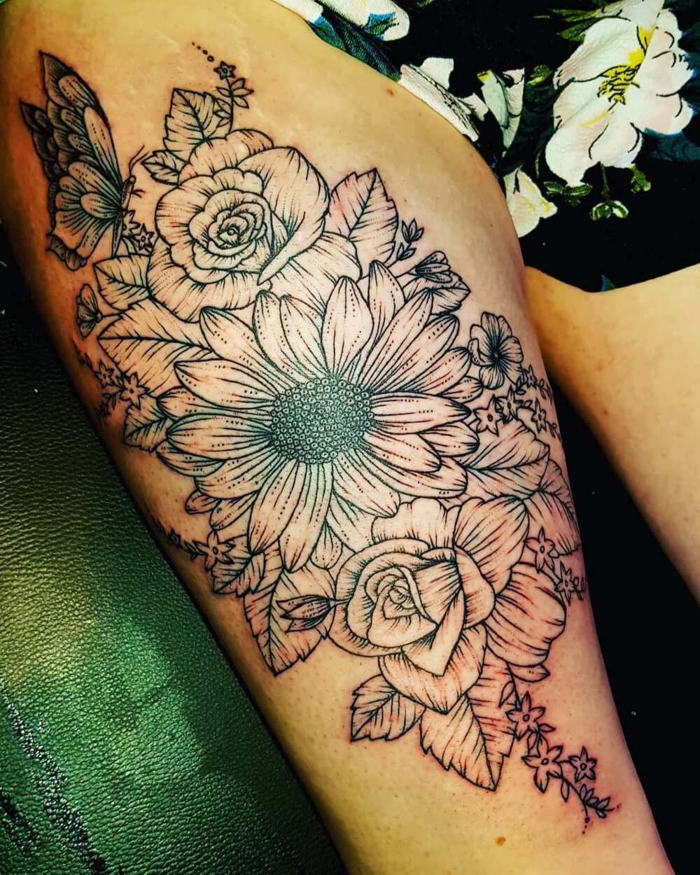 Sunflower Tattoo Meaning And Top 50 Designs Legit Ng