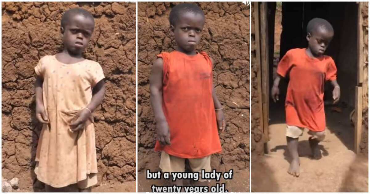 Video of a 20-year-old lady who looks like a 5-year-old girl goes viral