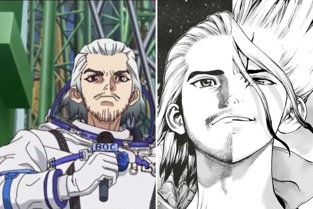 Silver haired anime characters