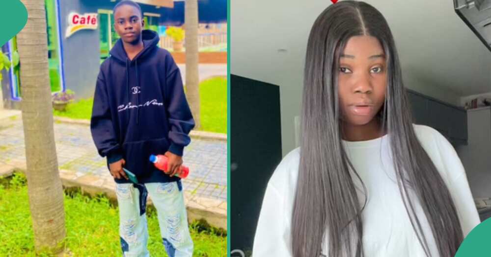 Lady who moved abroad shares her brother's growth in Nigeria after 7 months