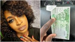 "This is N500.5": Kate Henshaw reacts to new naira note with extra change, fans share experiences