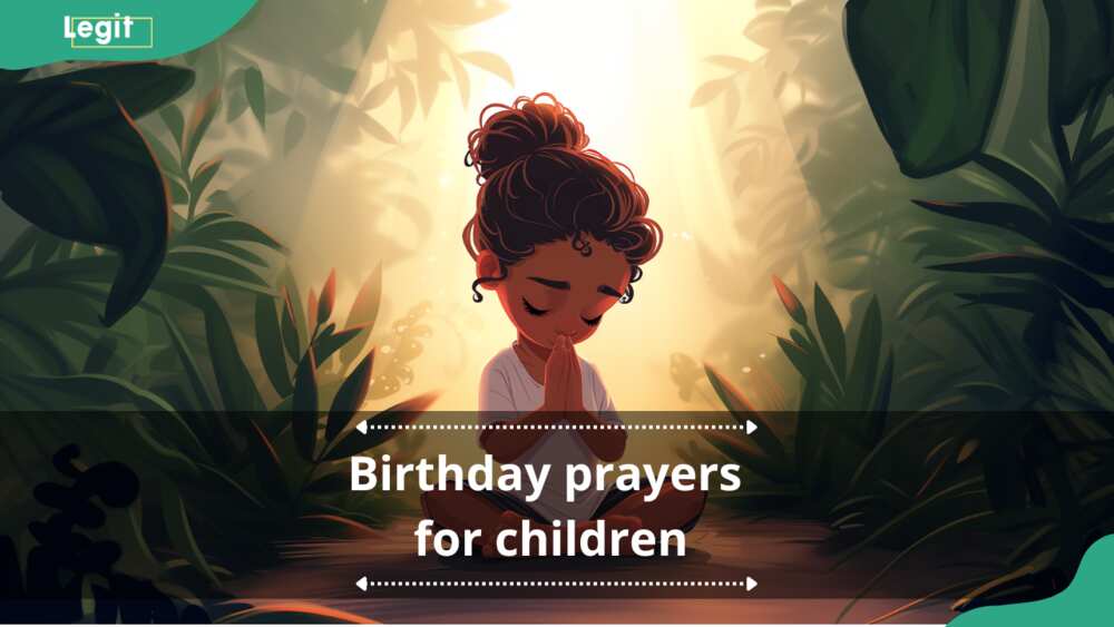 birthday prayers for children