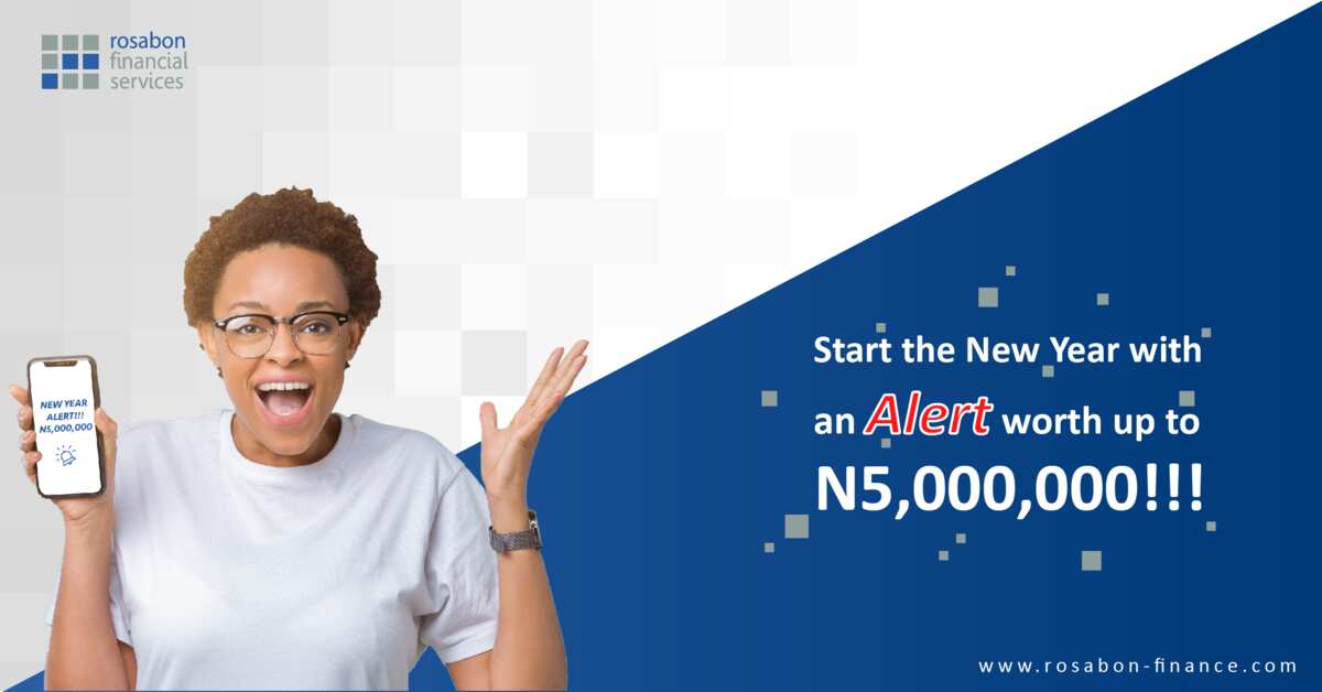 Start the new year with an alert worth up to N5,000,000