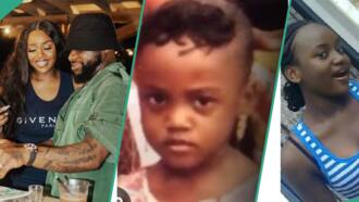 "She has always been beautiful": Throwback photos of Davido's wife when she was barely 2 years old leaks