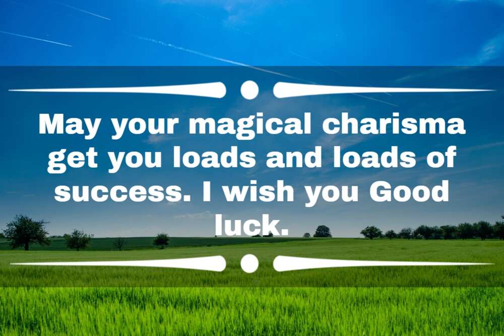 Funny good luck messages