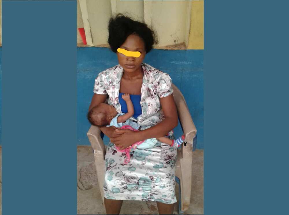 An damke mahaifiya tana kokarin sayar da jaririnta kudi N150,000 An damke mahaifiya tana kokarin sayar da jaririnta kudi N150,000