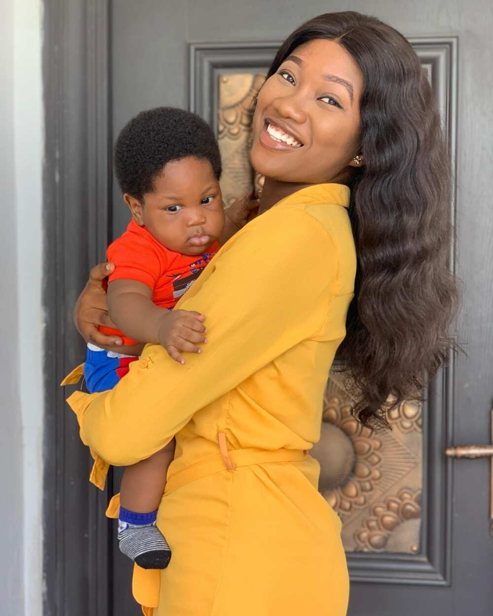 Does Chinenye Nnebe have a son? Does Chinenye Nnebe have a son?
