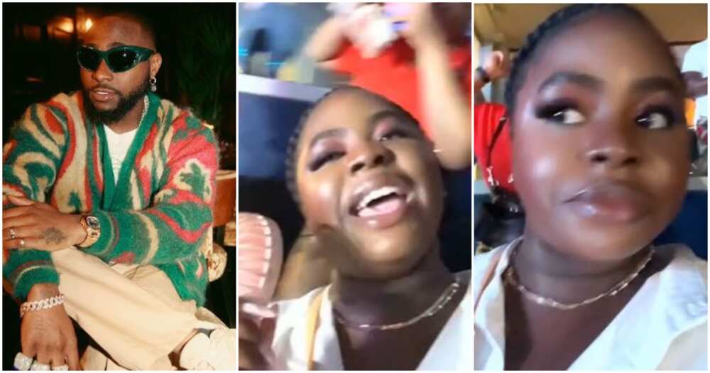 “It’s a Big Lie”: Video of Lady Giving Davido ‘Side Eye’ As He Performs ...