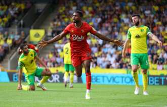 Jubilation as Nigerian striker inspires Premier League club to crucial win away from home