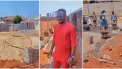 "Biggest doings": Fans react to video of Zubby Micheal at the site of his New mansions under construction
