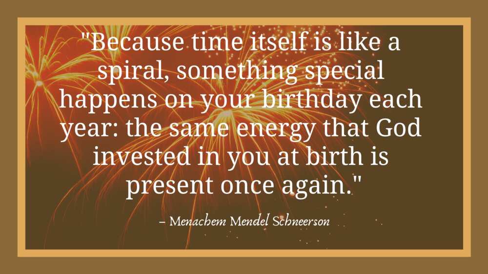 Birthday quotes by famous people
