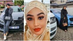 8 photos showing Young, Famous and African star Zari Hassan rocking beautiful hijabs during Ramadan