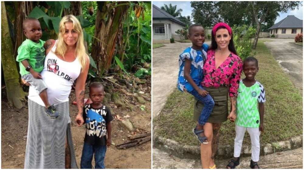 Lady shares photos of children rescued after being accused of witchcraft