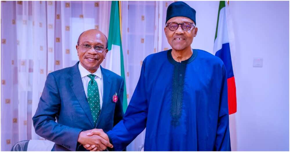 CBN Governor Godwin Emefiele, APC, Bola Tinubu, May 29 CBN Governor Godwin Emefiele, APC, Bola Tinubu, May 29