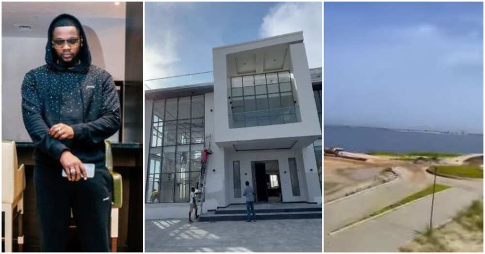 Singer Kizz Daniel's new mansion