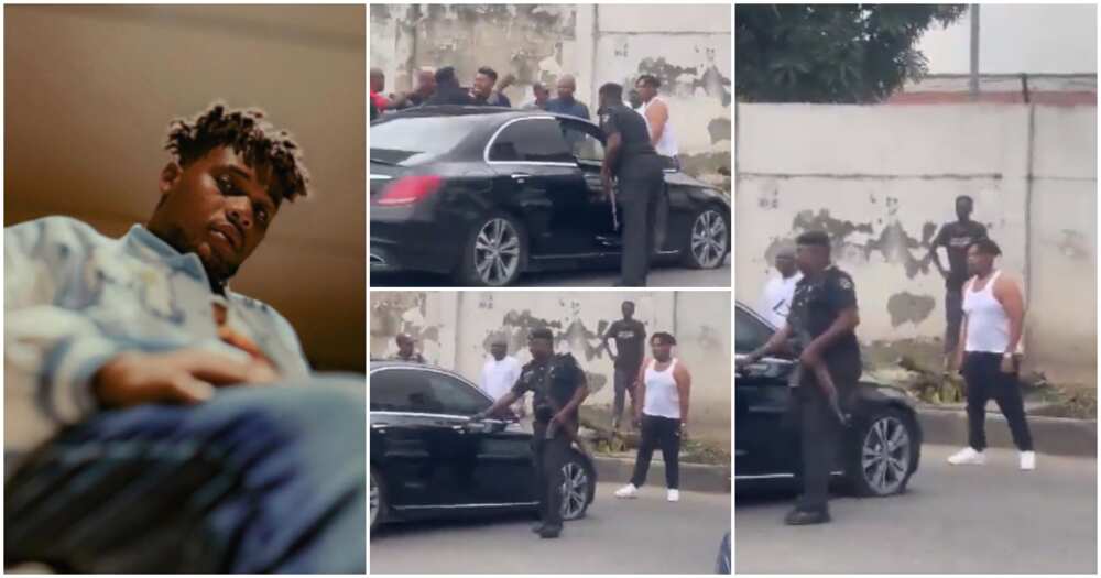 Singer Buju BNXN Involved in Messy Fight With Police, Spits in Officer's Face, Nigerians React to Viral Video - Legit.ng