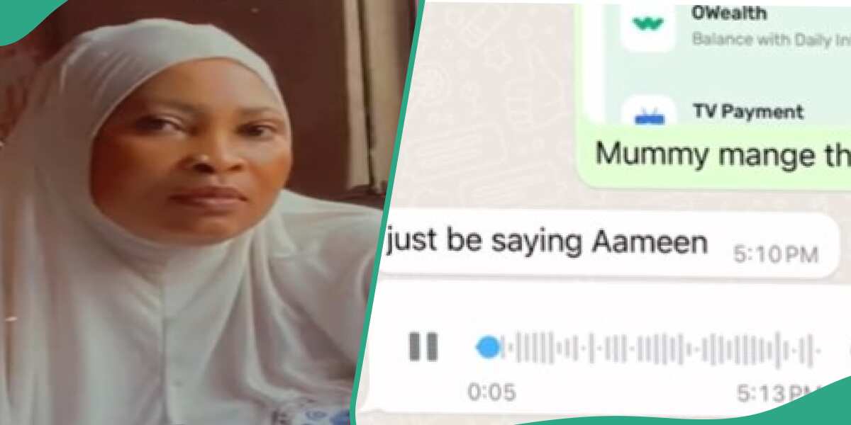 VIDEO: Mother reacts happily as receives Ramadan gift from her young man