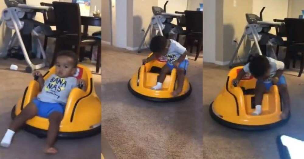 Mom shares hilarious video of son getting bored during quarantine