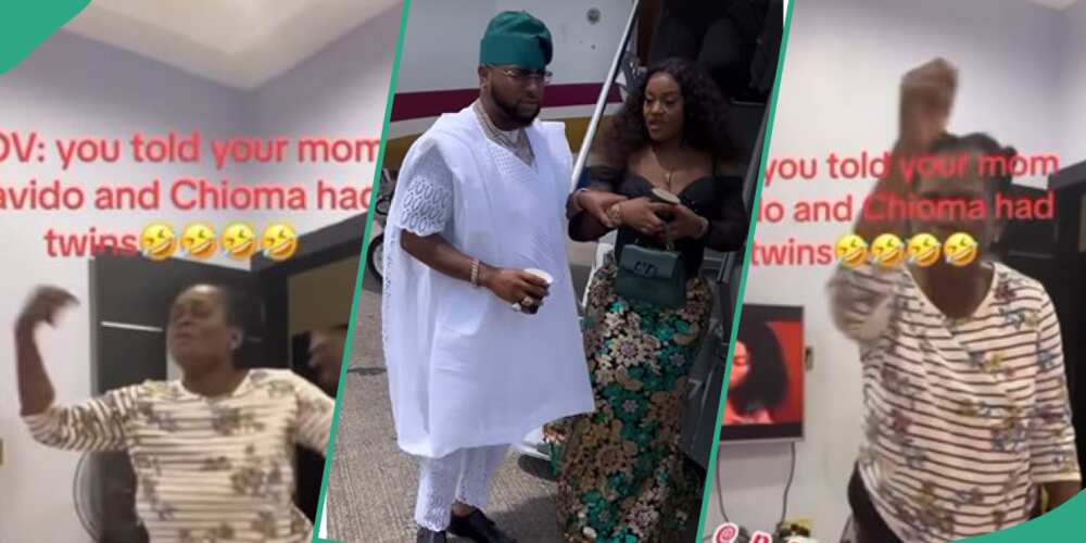 Nigerian grandma celebrates Davido and Chioma