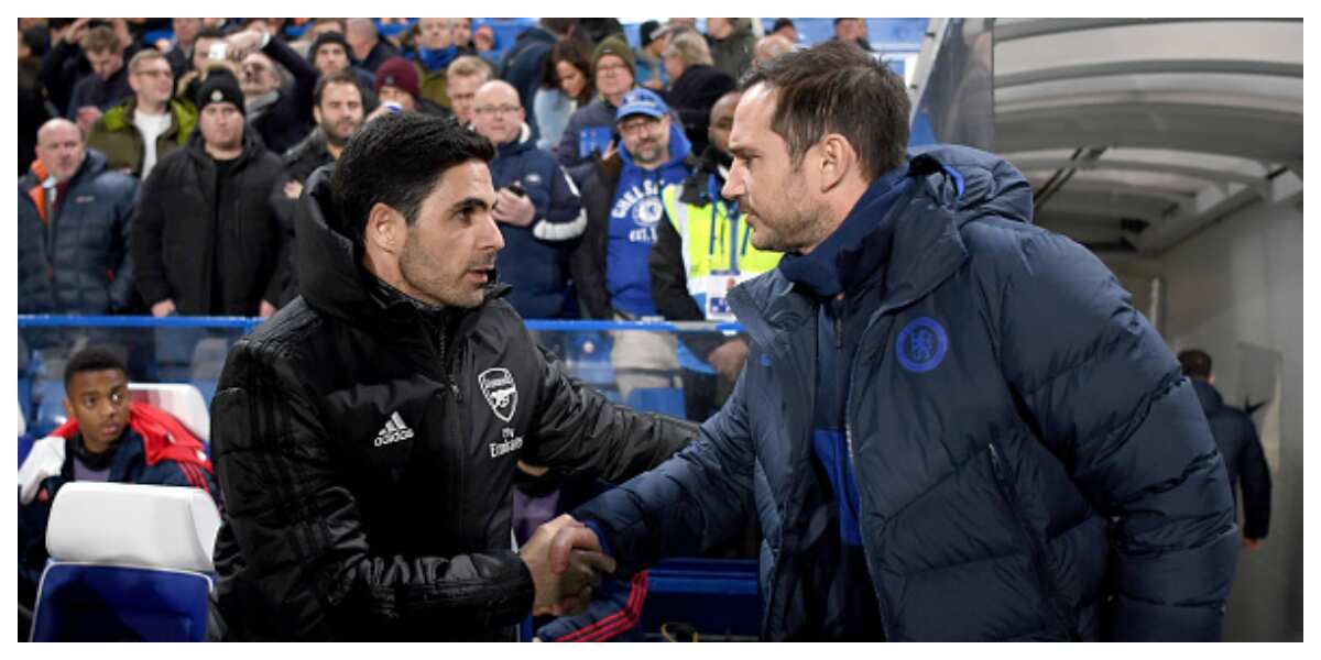 What Frank Lampard told Arteta ahead of London derby between Chelsea and Arsenal