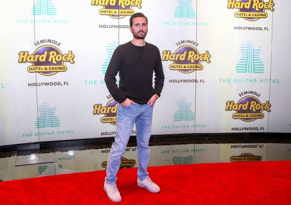 Scott Disick at the Grand Opening of the Guitar Hotel expansion