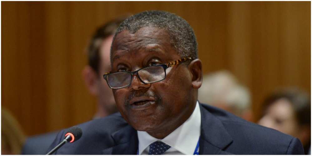 Dangote reveals why cement is expensive in Nigeria Dangote reveals why cement is expensive in Nigeria
