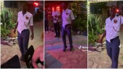 "If I'm the boss, I'll never pay him": Security man with energy dances for adults, video trends on TikTok