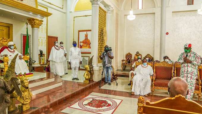 Oba of Benin says Edo traditional rulers will hold prayer for peaceful election