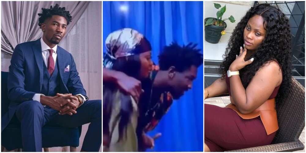 BBNaija: Boma read comments from fans in video.
