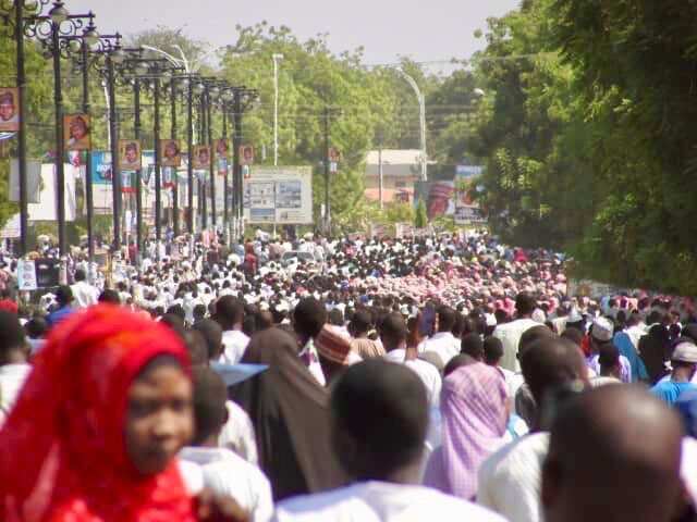 Hotuna da bidiyon ziyaran Buhari Maiduguri
