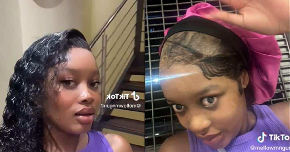 You won't believe what happened to this woman 20 minutes after installing her wig